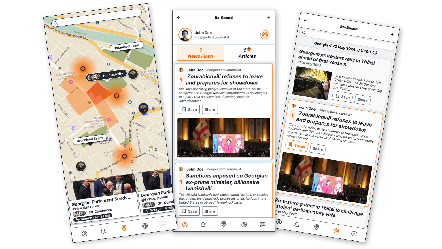 Re-Based Platform Interface